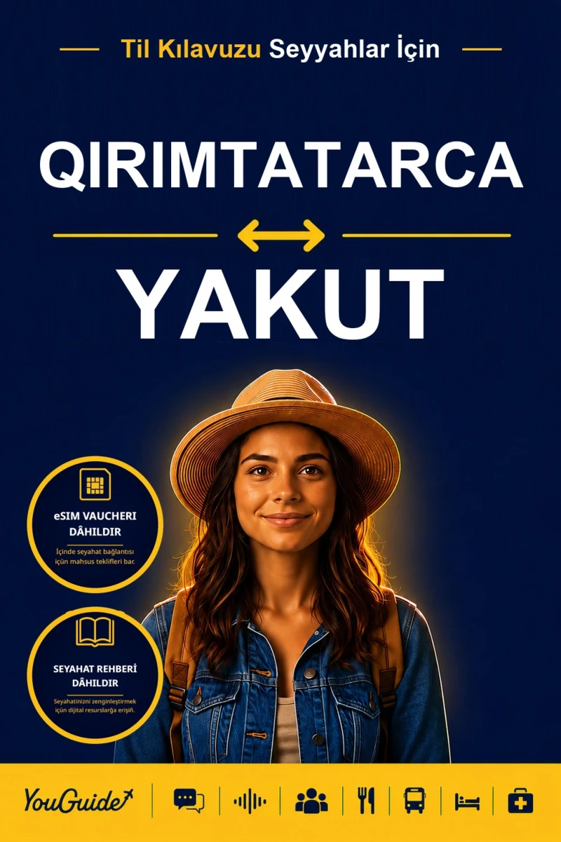 Portada: The Language Guide for Travelers - Crimean Tatar to Yakut