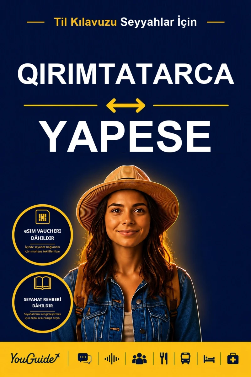 Portada: The Language Guide for Travelers - Crimean Tatar to Yapese