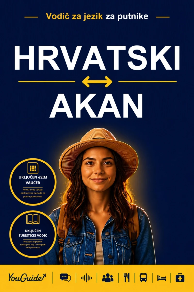 Portada: The Language Guide for Travelers - Croatian to Akan