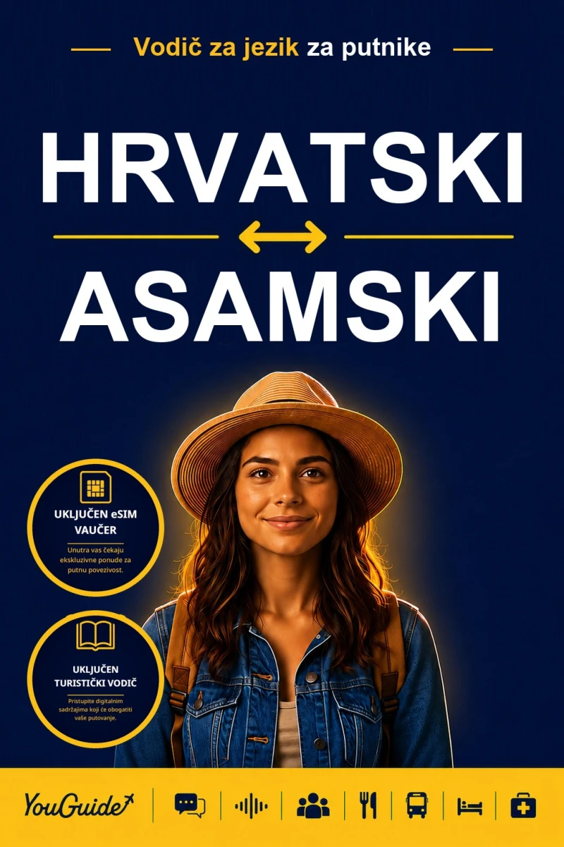 Portada: The Language Guide for Travelers - Croatian to Assamese