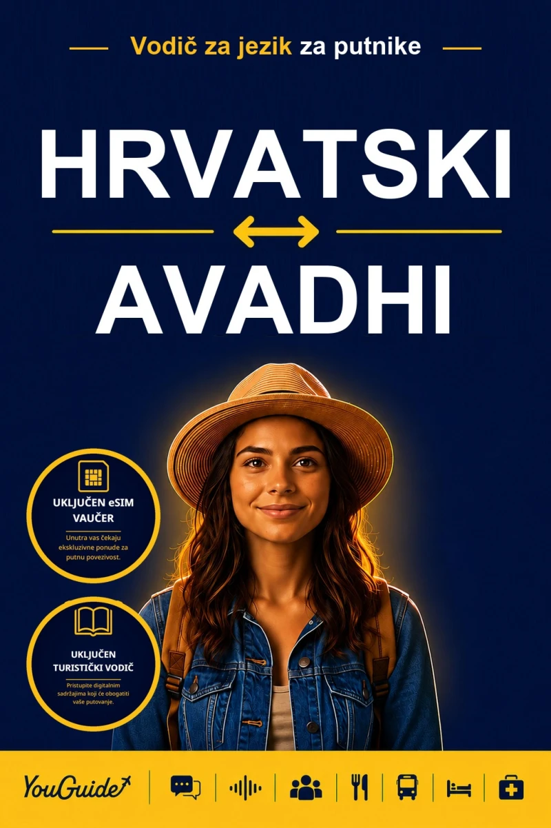 Portada: The Language Guide for Travelers - Croatian to Awadhi