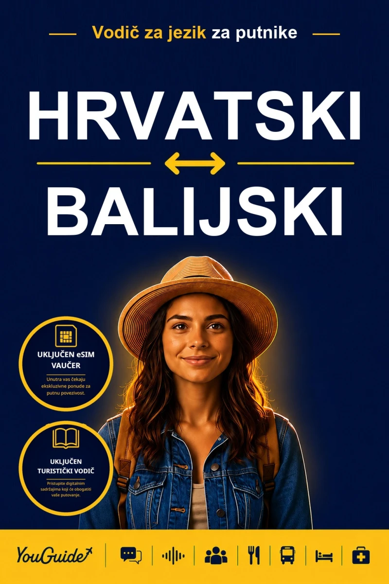 Portada: The Language Guide for Travelers - Croatian to Balinese