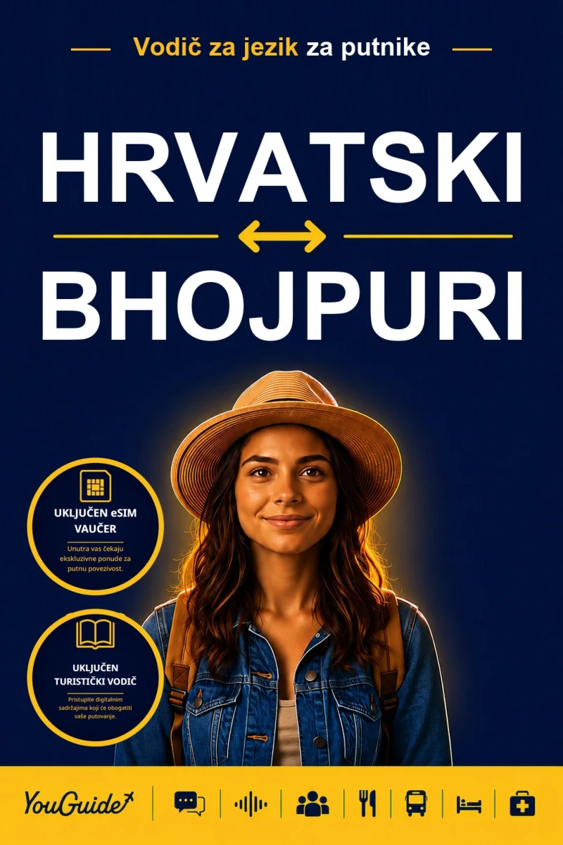 Portada: The Language Guide for Travelers - Croatian to Bhojpuri