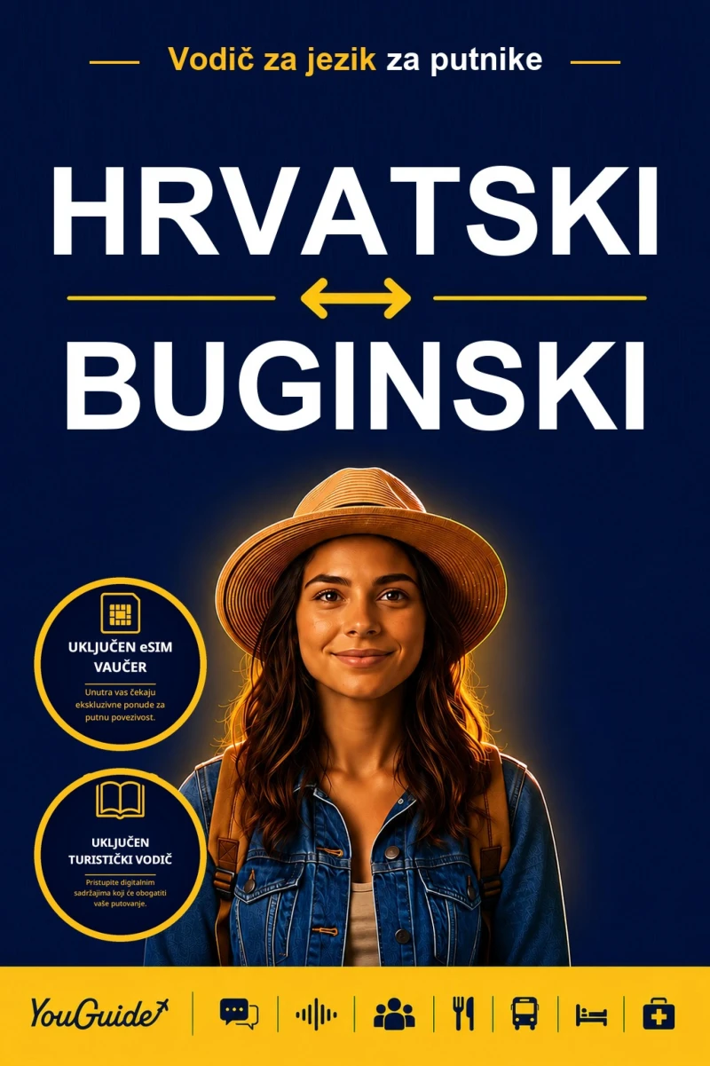 Portada: The Language Guide for Travelers - Croatian to Buginese