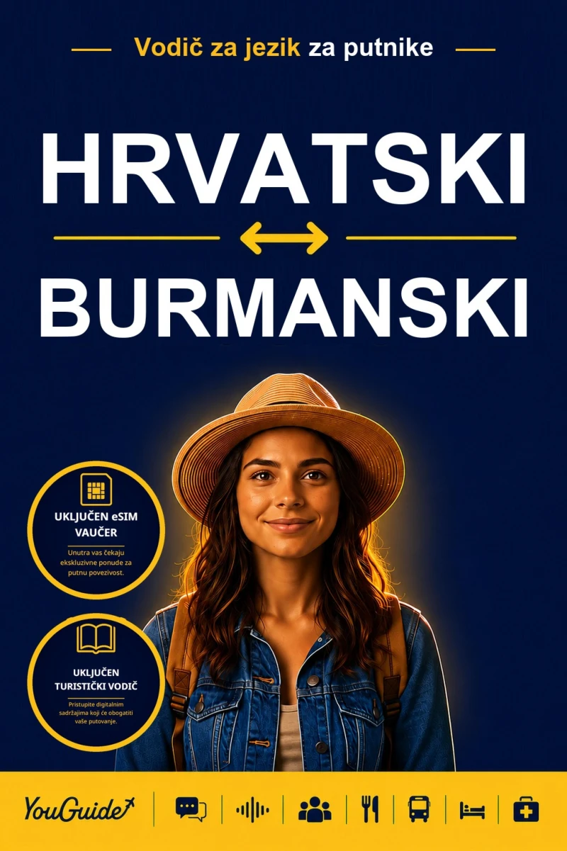 Portada: The Language Guide for Travelers - Croatian to Burmese