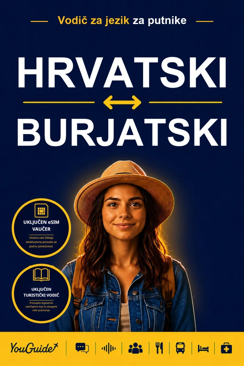 Portada: The Language Guide for Travelers - Croatian to Buryat