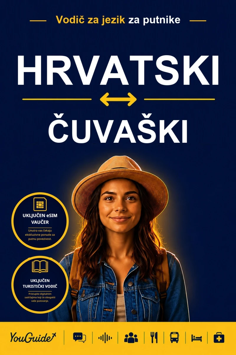 Portada: The Language Guide for Travelers - Croatian to Chuvash