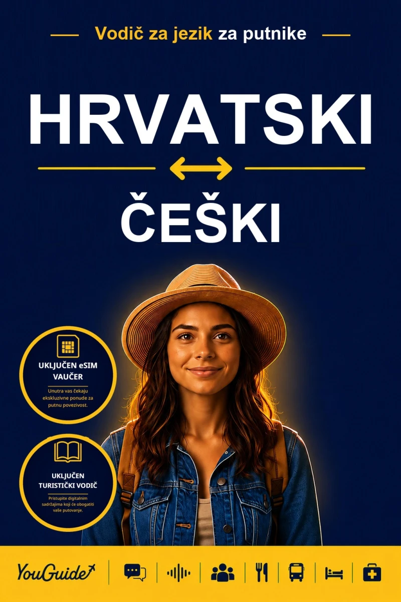 Portada: The Language Guide for Travelers - Croatian to Czech