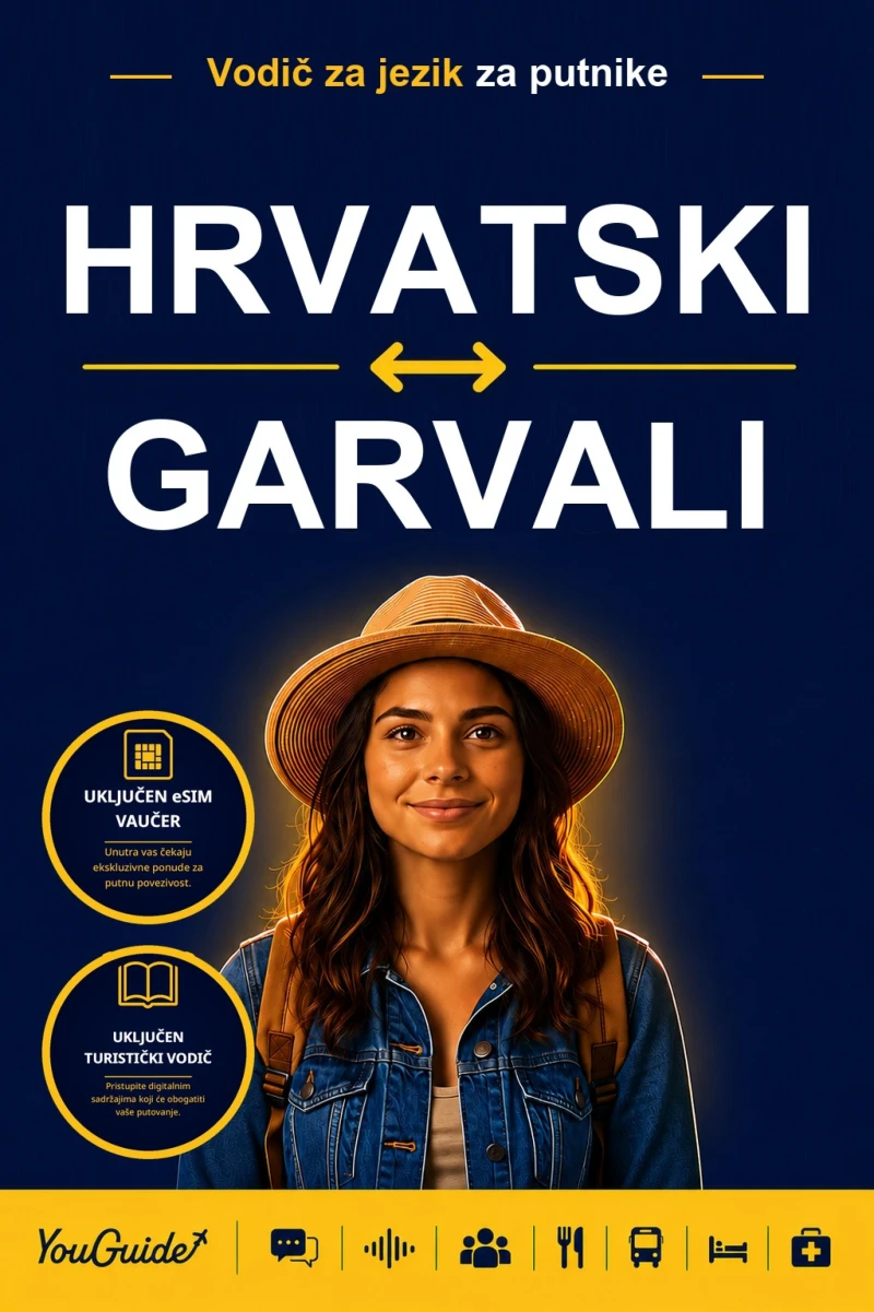 Portada: The Language Guide for Travelers - Croatian to Garhwali