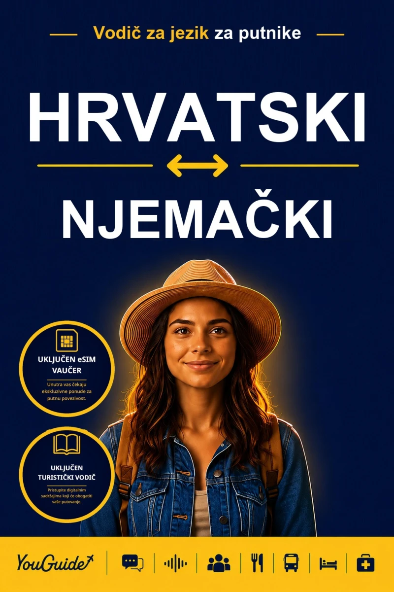 Portada: The Language Guide for Travelers - Croatian to German