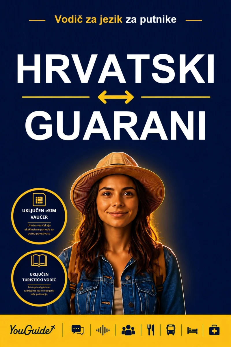 Portada: The Language Guide for Travelers - Croatian to Guarani
