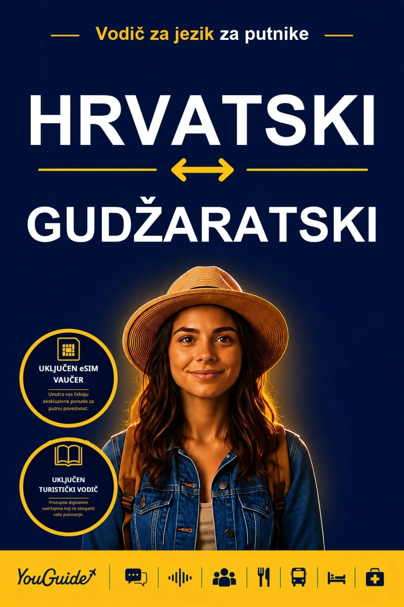 Portada: The Language Guide for Travelers - Croatian to Gujarati