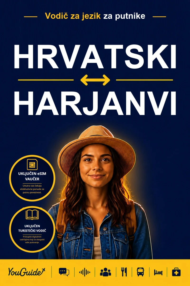Portada: The Language Guide for Travelers - Croatian to Haryanvi