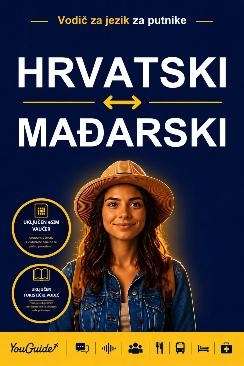 Portada: The Language Guide for Travelers - Croatian to Hungarian