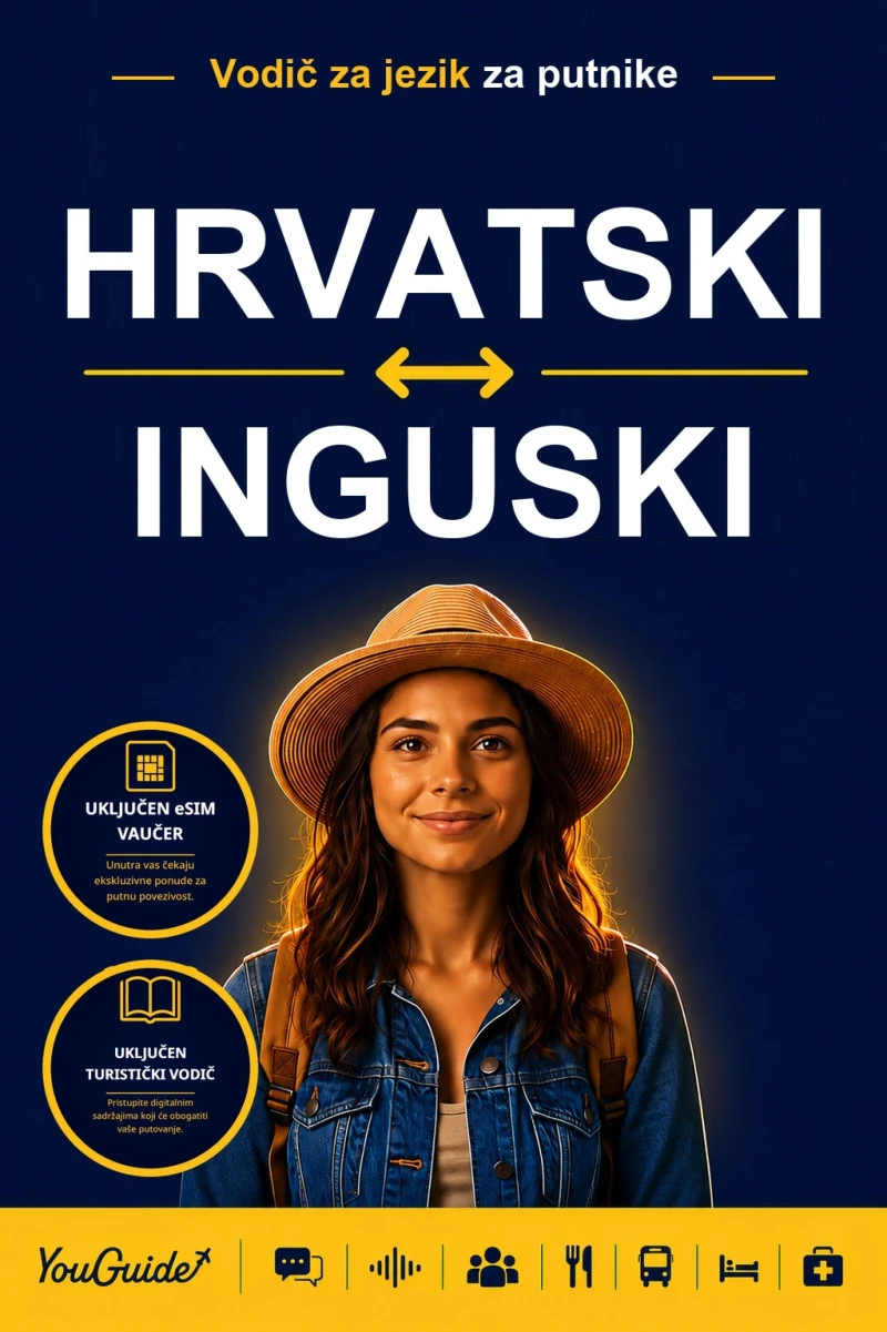Portada: The Language Guide for Travelers - Croatian to Ingush