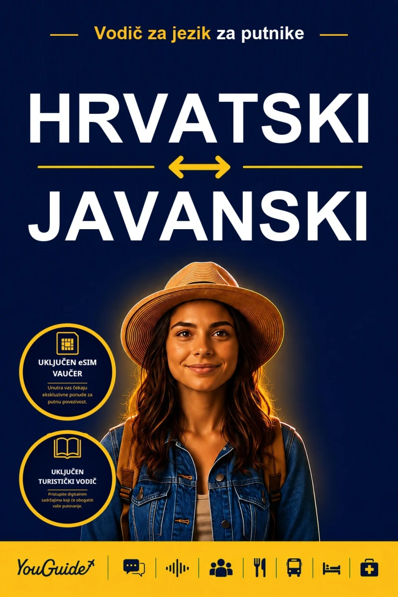 Portada: The Language Guide for Travelers - Croatian to Javanese
