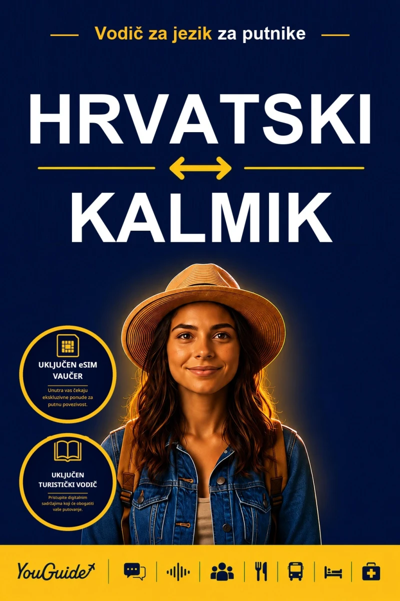 Portada: The Language Guide for Travelers - Croatian to Kalmyk