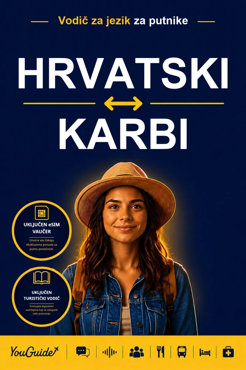 Portada: The Language Guide for Travelers - Croatian to Karbi