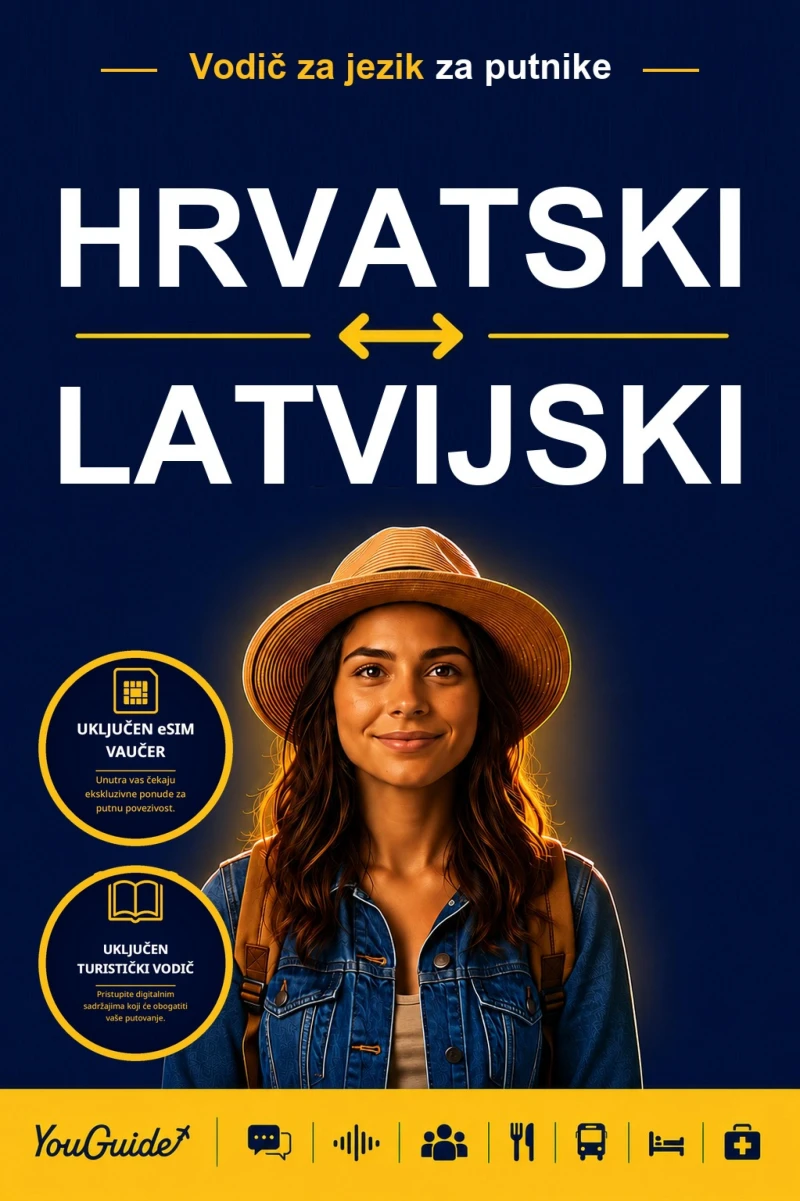 Portada: The Language Guide for Travelers - Croatian to Latvian