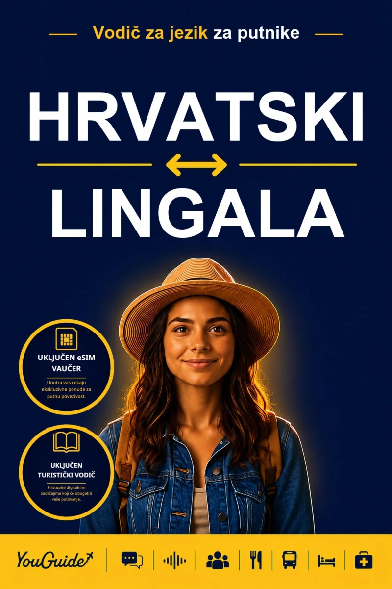 Portada: The Language Guide for Travelers - Croatian to Lingala