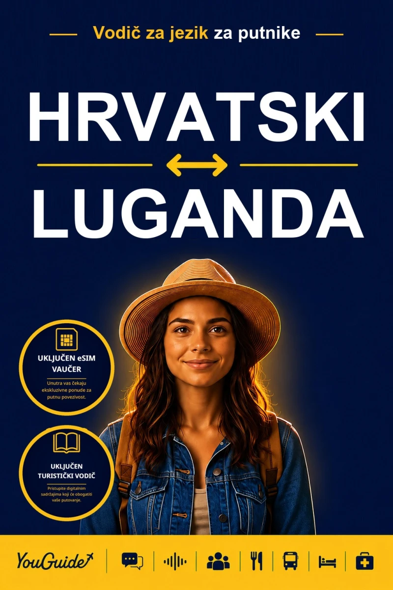 Portada: The Language Guide for Travelers - Croatian to Luganda