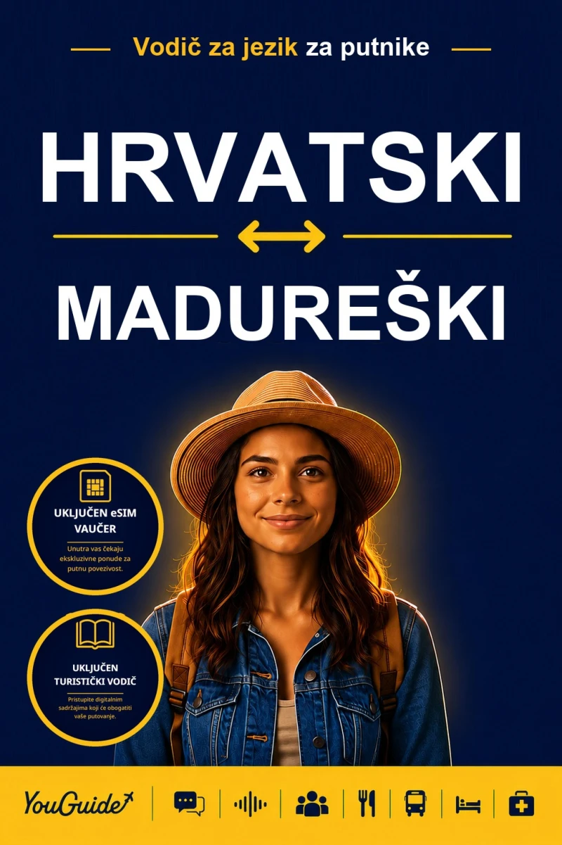 Portada: The Language Guide for Travelers - Croatian to Madurese