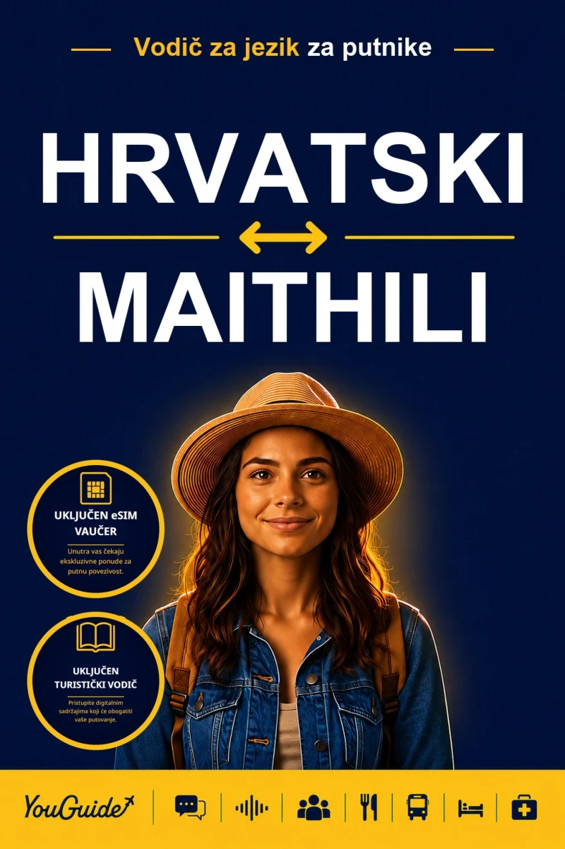 Portada: The Language Guide for Travelers - Croatian to Maithili