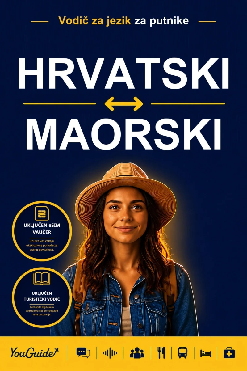 Portada: The Language Guide for Travelers - Croatian to Maori