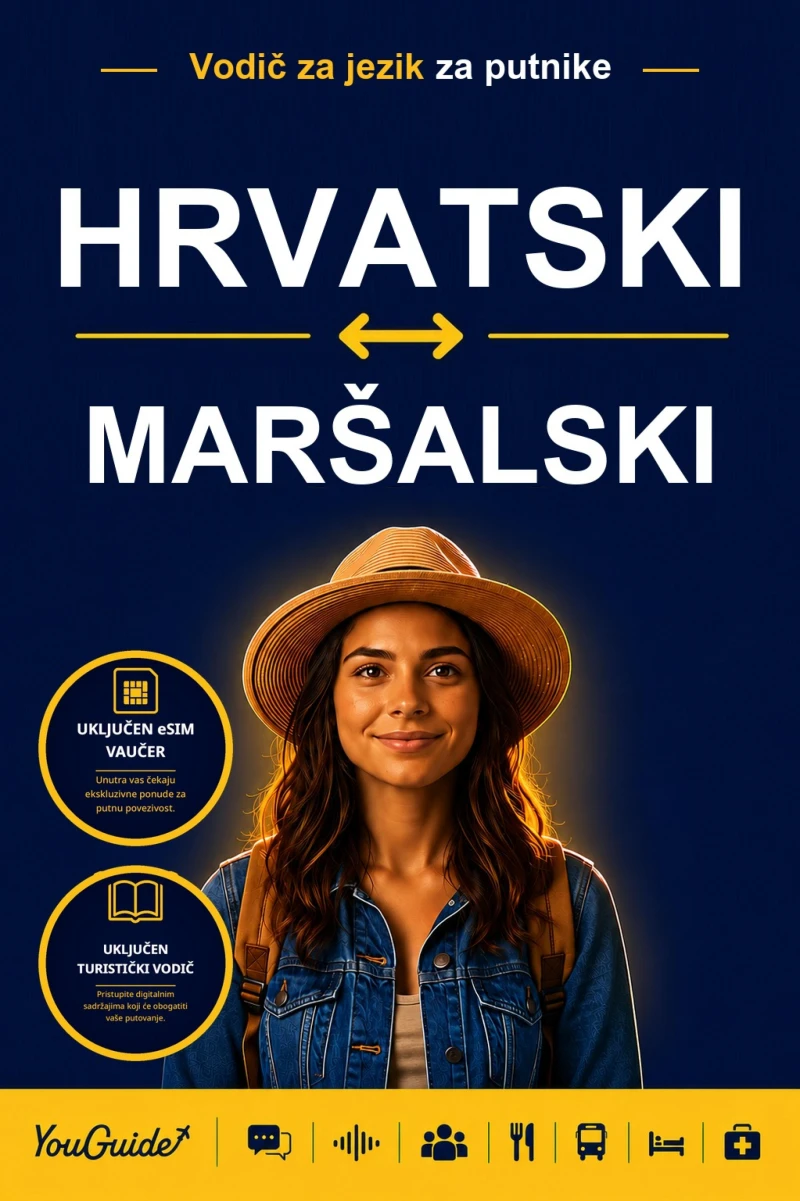 Portada: The Language Guide for Travelers - Croatian to Marshallese