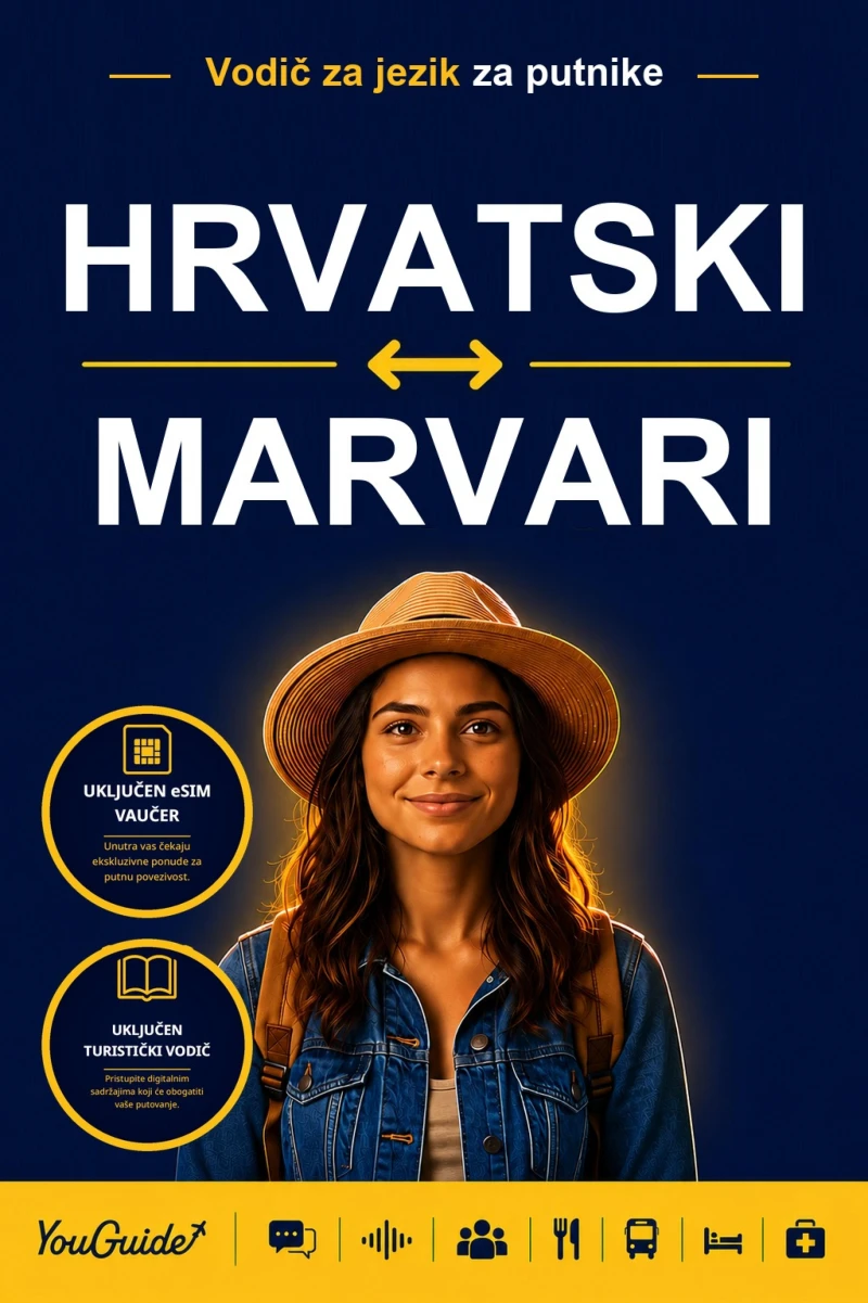 Portada: The Language Guide for Travelers - Croatian to Marwari
