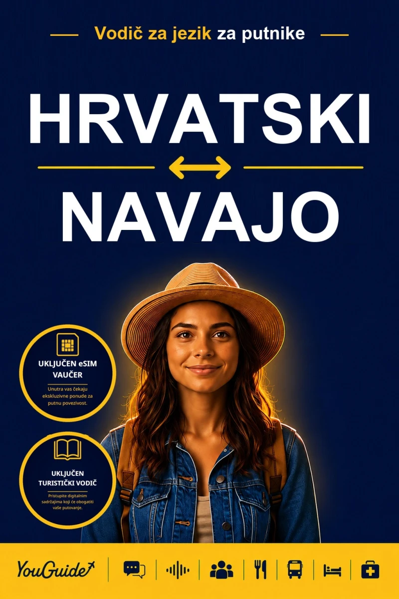 Portada: The Language Guide for Travelers - Croatian to Navajo