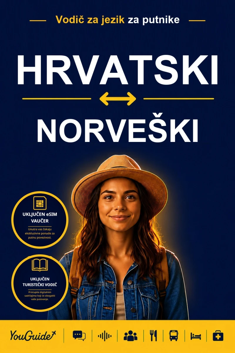 Portada: The Language Guide for Travelers - Croatian to Norwegian