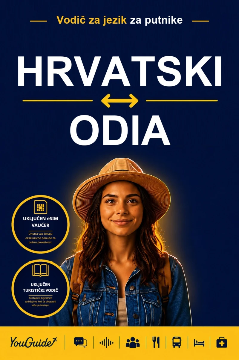 Portada: The Language Guide for Travelers - Croatian to Odia