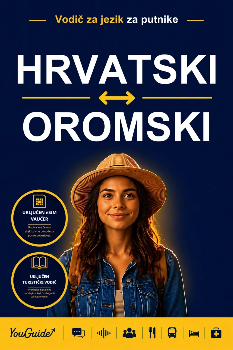 Portada: The Language Guide for Travelers - Croatian to Oromo