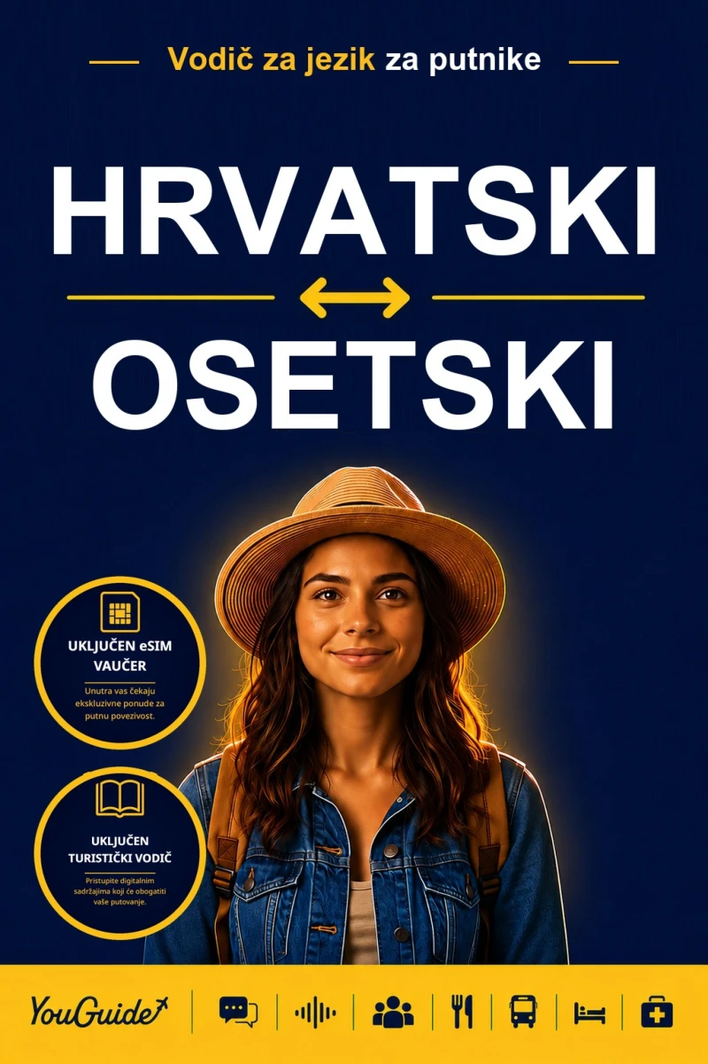 Portada: The Language Guide for Travelers - Croatian to Ossetian