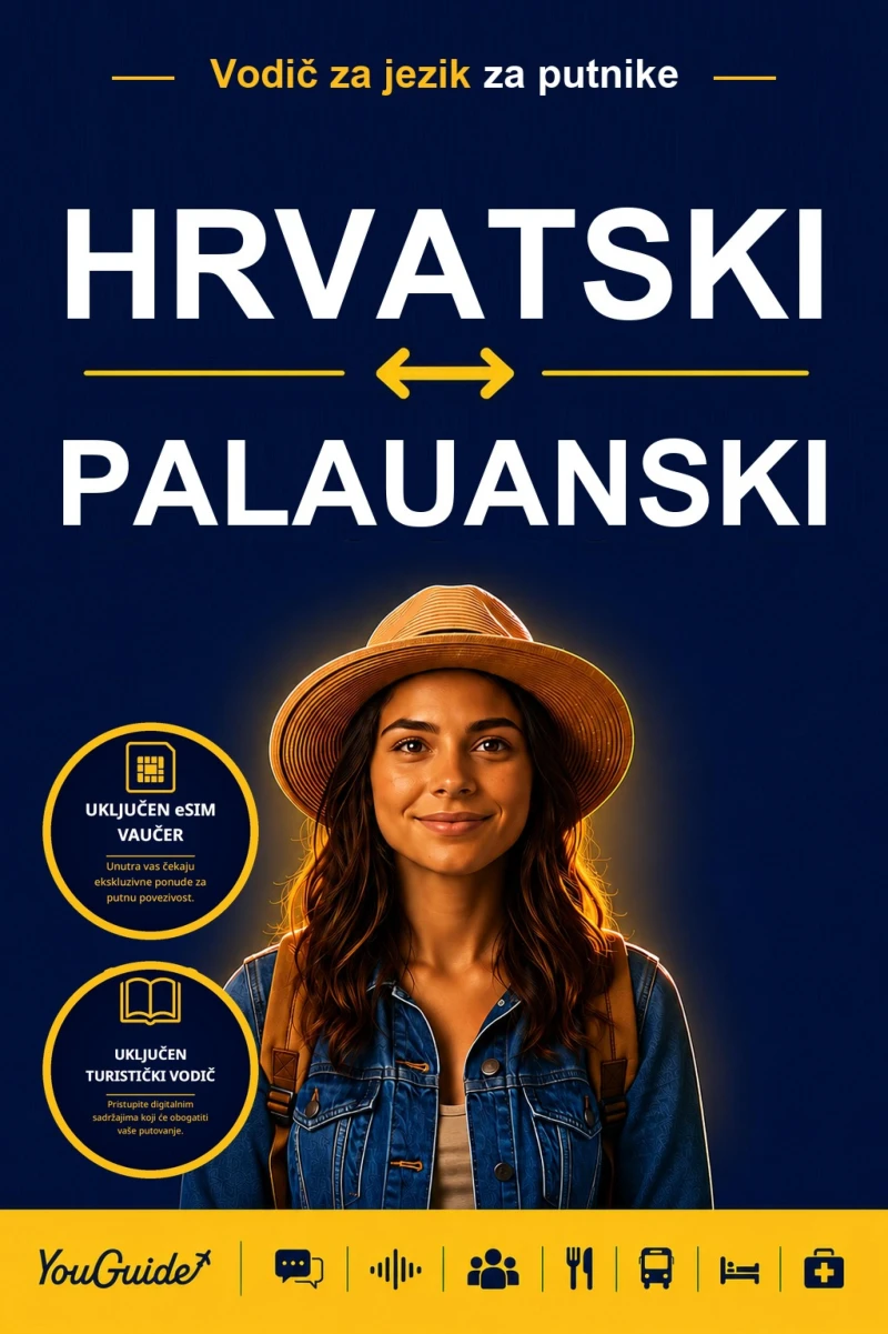 Portada: The Language Guide for Travelers - Croatian to Palauan