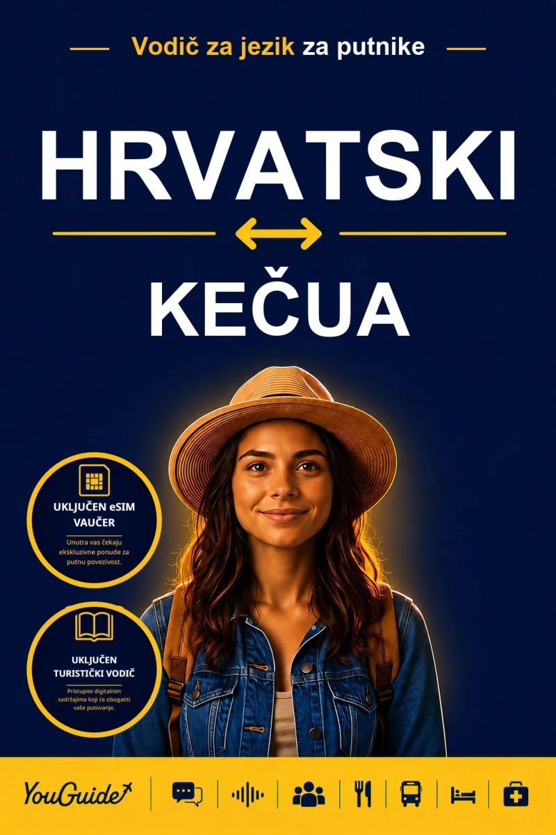 Portada: The Language Guide for Travelers - Croatian to Quechua