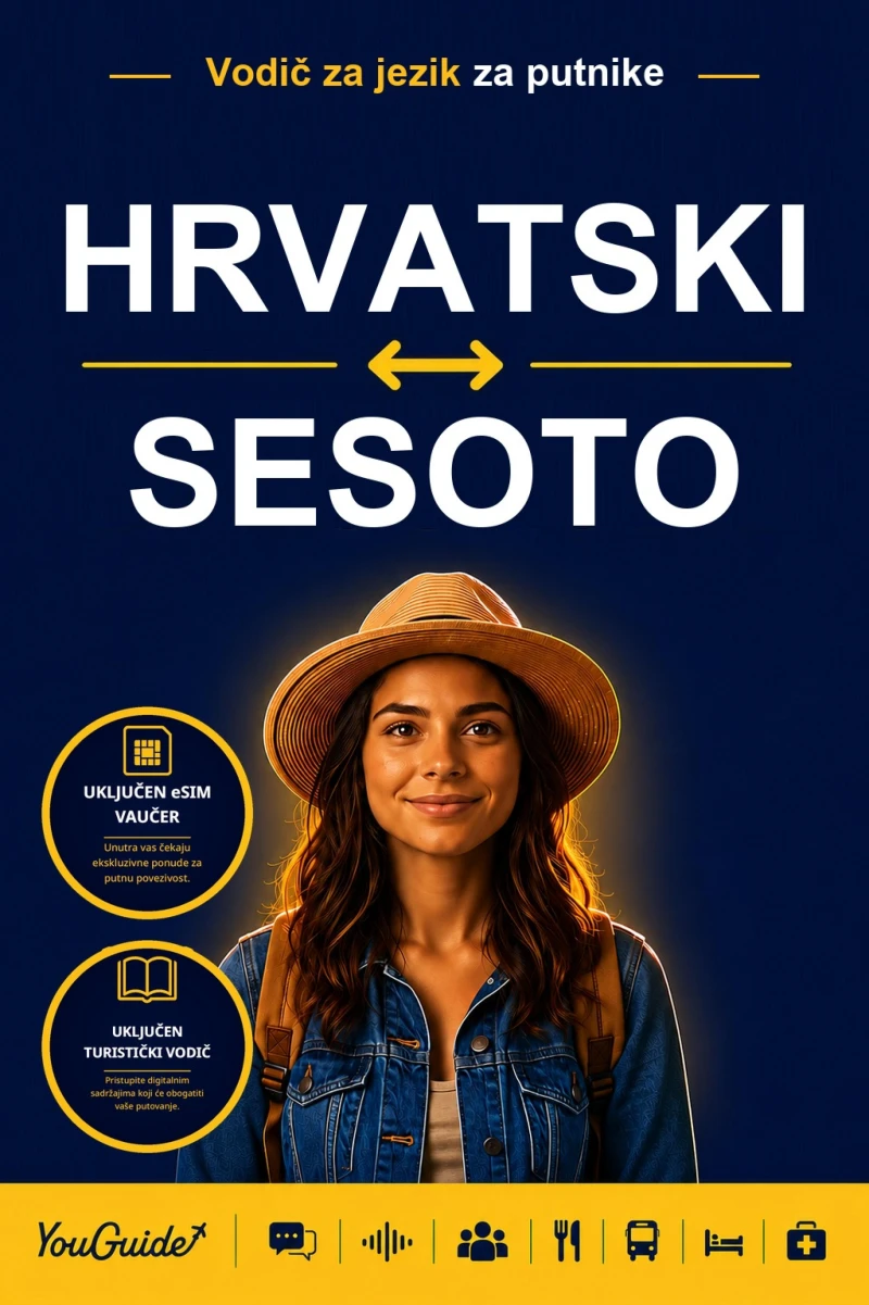 Portada: The Language Guide for Travelers - Croatian to Sesotho