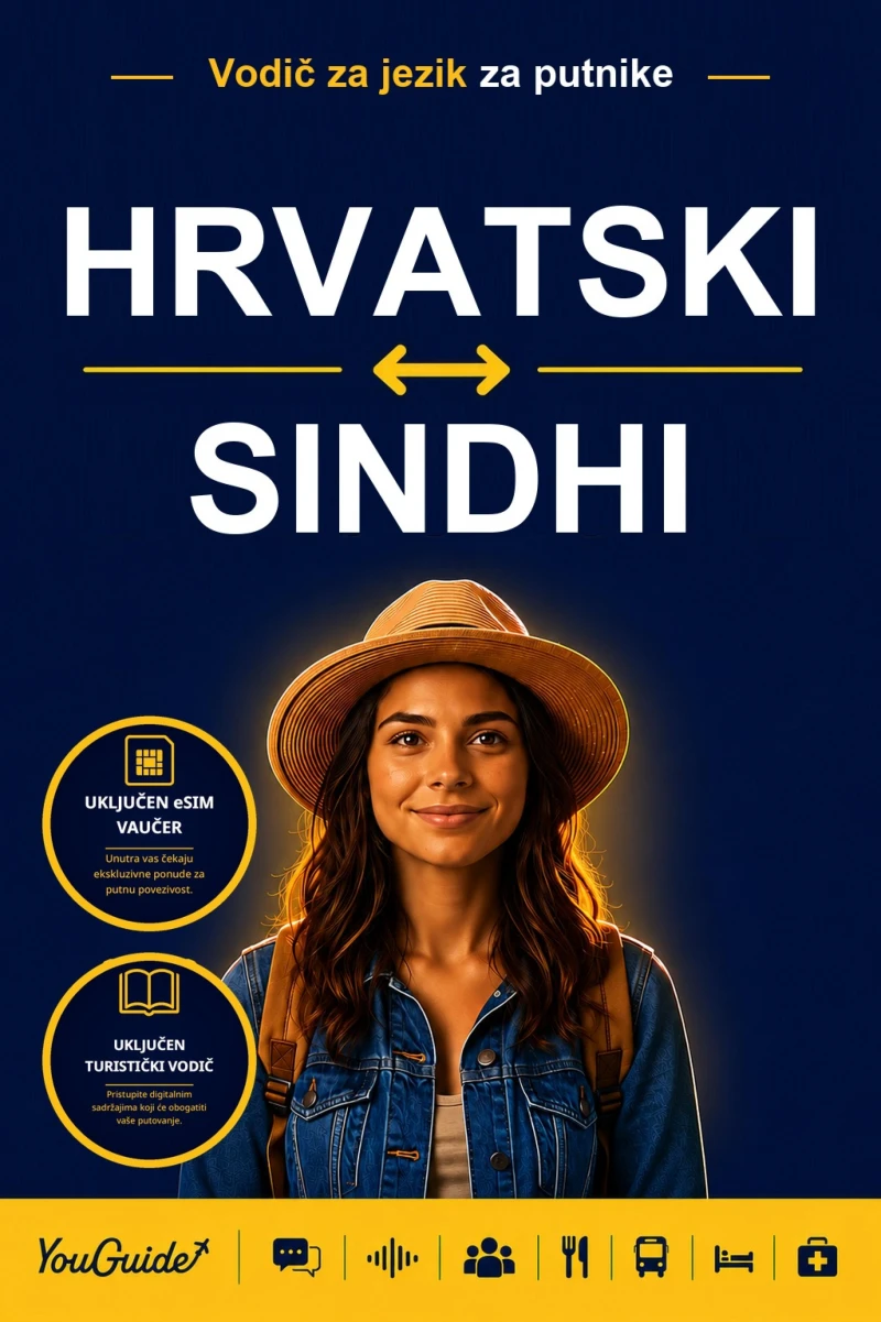 Portada: The Language Guide for Travelers - Croatian to Sindhi