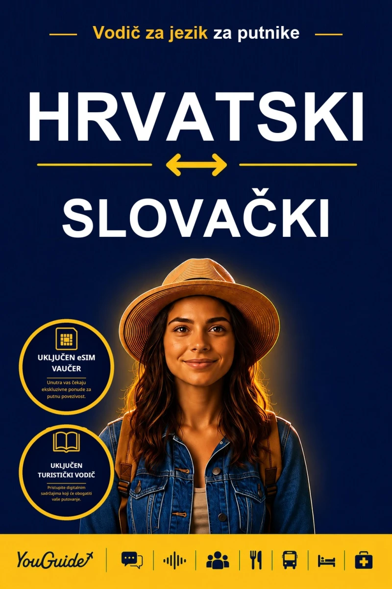 Portada: The Language Guide for Travelers - Croatian to Slovak