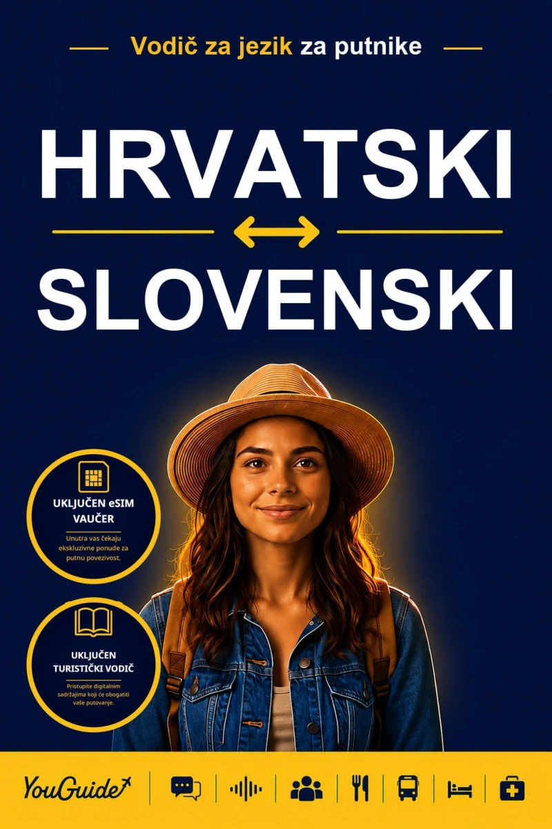 Portada: The Language Guide for Travelers - Croatian to Slovenian
