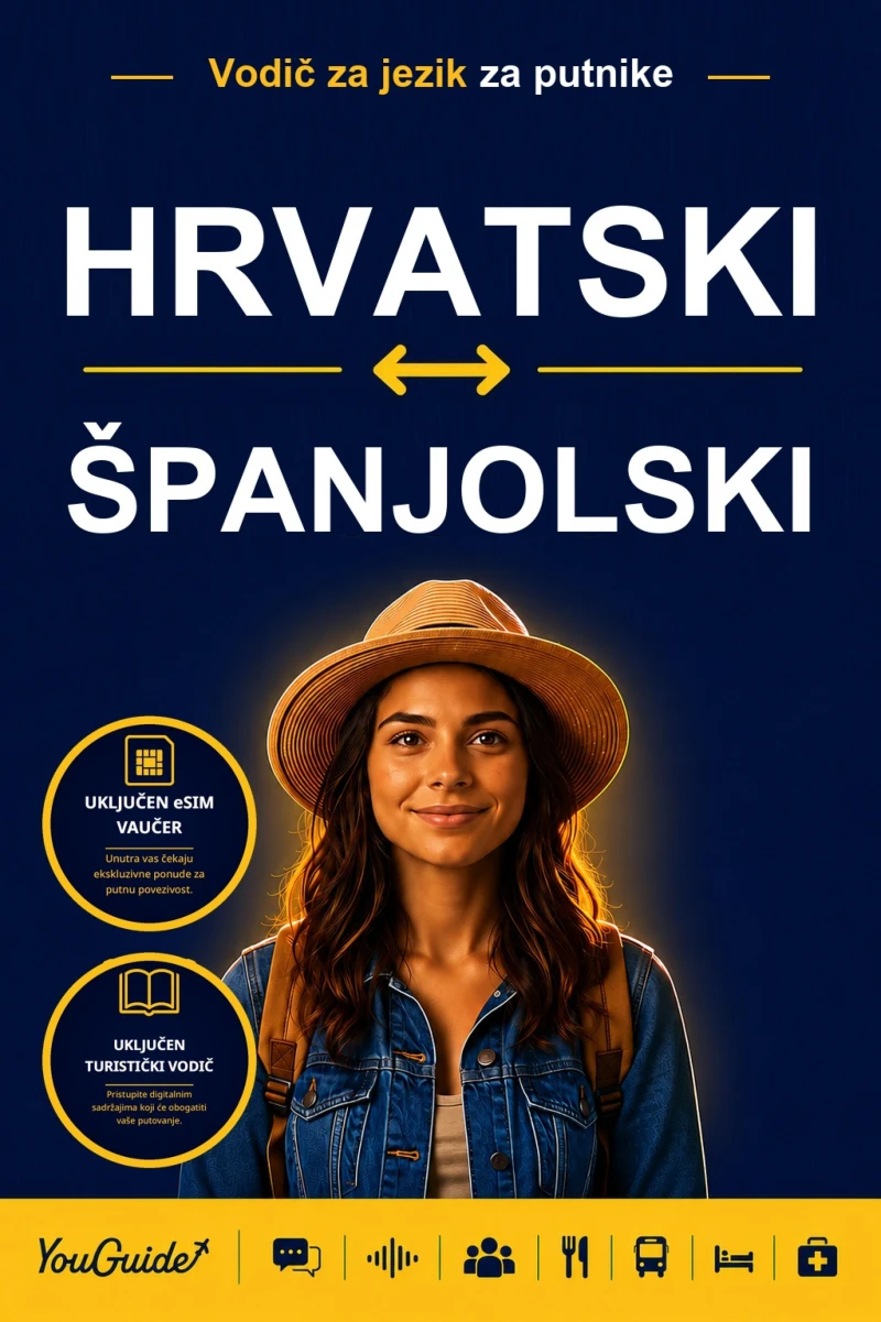 Portada: The Language Guide for Travelers - Croatian to Spanish
