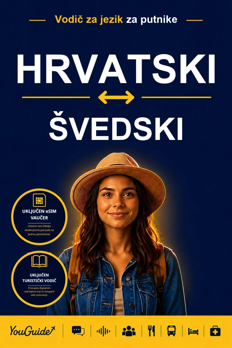 Portada: The Language Guide for Travelers - Croatian to Swedish