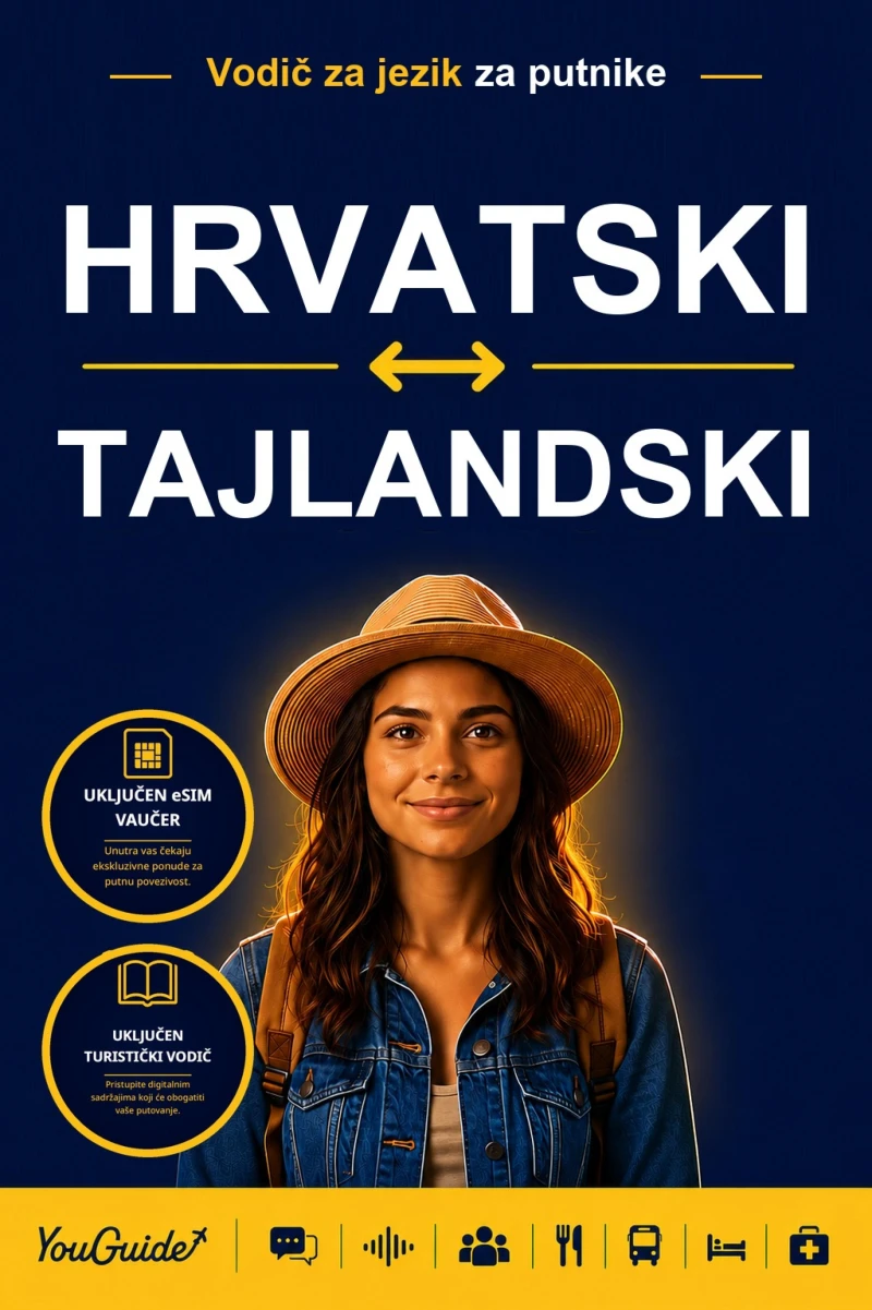 Portada: The Language Guide for Travelers - Croatian to Thai