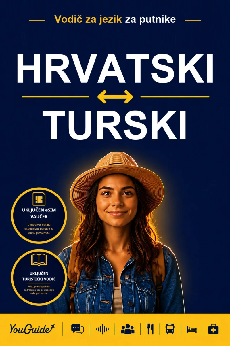 Portada: The Language Guide for Travelers - Croatian to Turkish