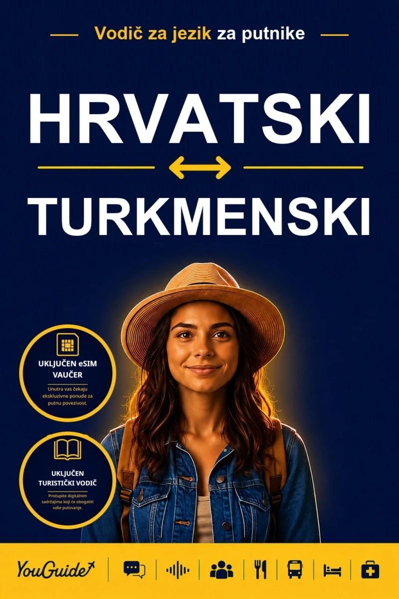 Portada: The Language Guide for Travelers - Croatian to Turkmen