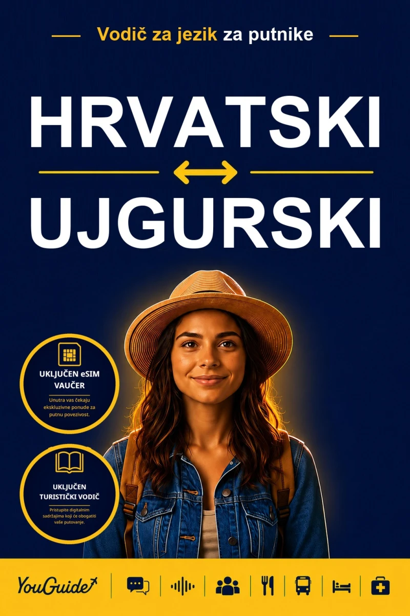 Portada: The Language Guide for Travelers - Croatian to Uyghur