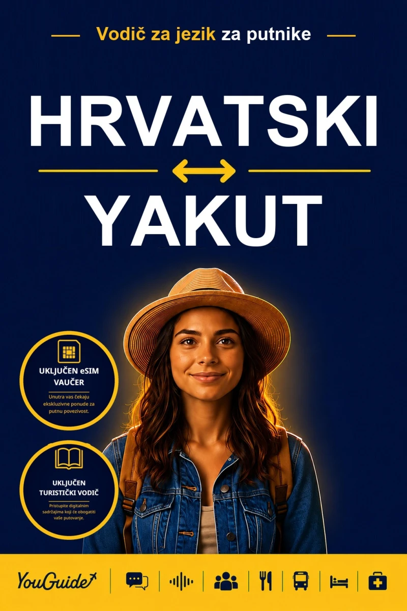 Portada: The Language Guide for Travelers - Croatian to Yakut