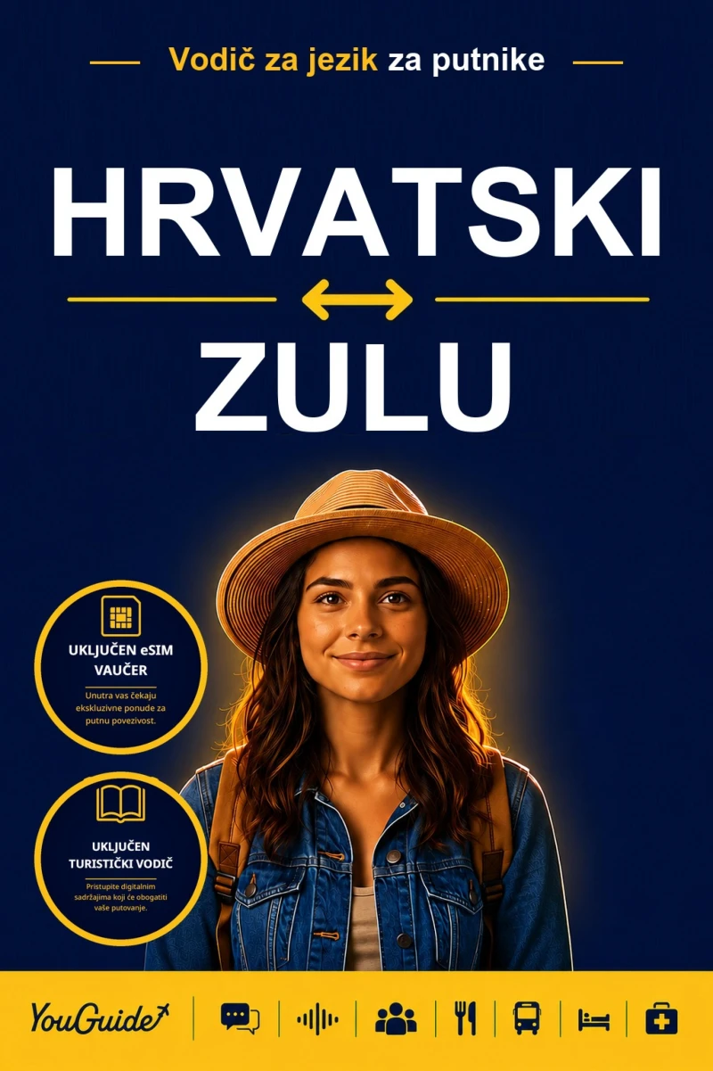Portada: The Language Guide for Travelers - Croatian to Zulu