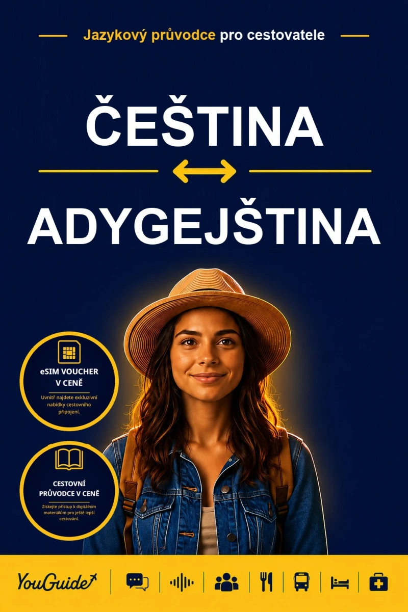 Portada: The Language Guide for Travelers - Czech to Adyghe